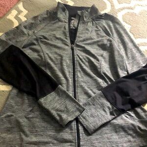 Danskin Now Charcoal and Black Jacket